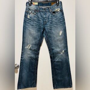 GAP VTG Men's 1969 Standard Fit Light Blue Jeans 30X30